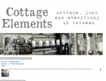 Tablet Screenshot of cottageelements.com